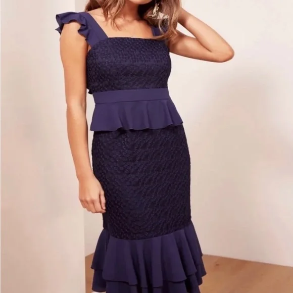Finders Keepers | Dresses | Finders Keepers Afterglow Dress Midi Dress |  Poshmark